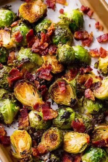 Roasted Brussels Sprouts with Bacon Recipe