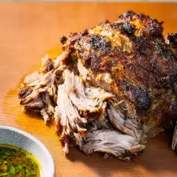 Cuban-Style Roast Pork Shoulder With Mojo Recipe
