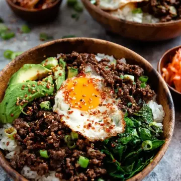 Korean Beef Bulgogi Rice Bowls – the easy way