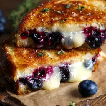 Blueberry White Cheddar Grilled Cheese