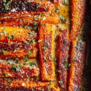 Crispy Parmesan Carrots