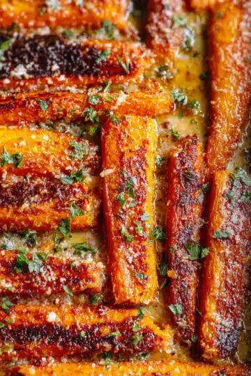 Crispy Parmesan Carrots