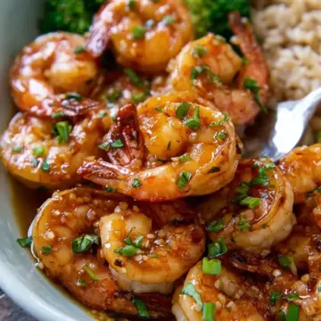 Quick & Healthy Dinner: 20 Minute Honey Garlic Shrimp