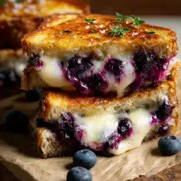 Blueberry White Cheddar Grilled Cheese