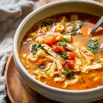 Sicilian Chicken Soup