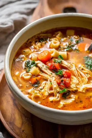 Sicilian Chicken Soup