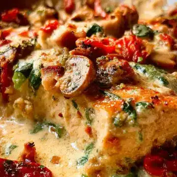 Tuscan Chicken Casserole