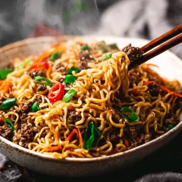 Mongolian Noodles