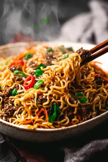Mongolian Noodles