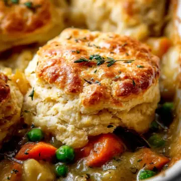 Biscuit & Vegetable Pot Pie