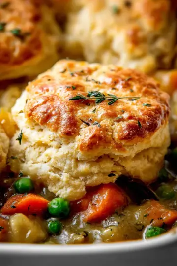 Biscuit & Vegetable Pot Pie
