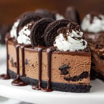 No-Bake Chocolate Oreo Cheesecake