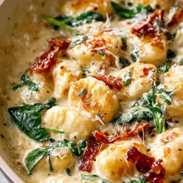 Creamy Buttery Tuscan Gnocchi Recipe