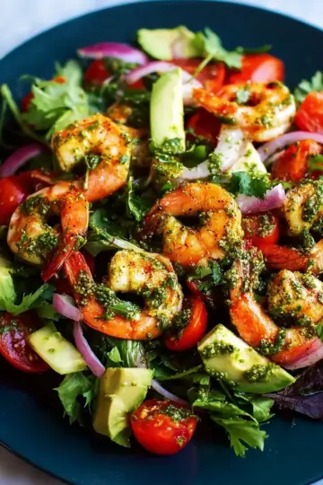 Easy Cilantro-Lime Shrimp Salad