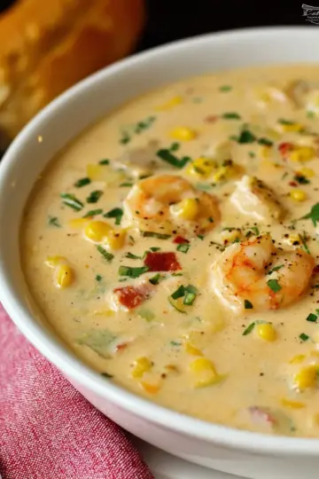 Creamy Shrimp and Corn Soup