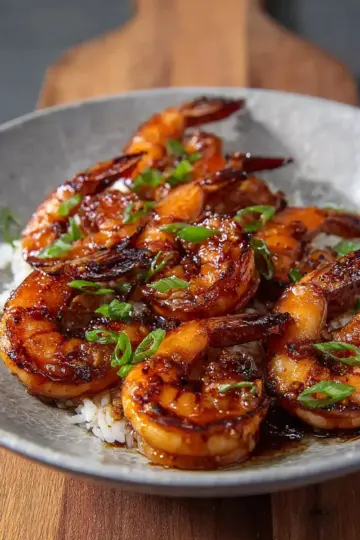 Honey-Garlic Shrimp