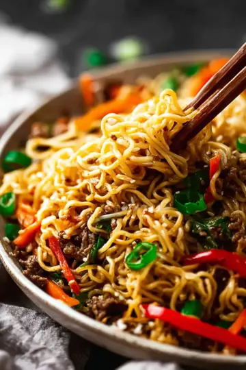 Mongolian Noodles