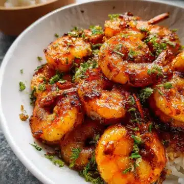 Minute Honey Garlic Shrimp