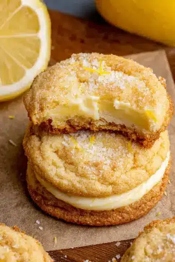 Lemon Cheesecake Cookies