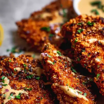 Pretzel Crusted Chicken