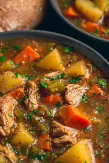Slow Cooker Chicken Stew