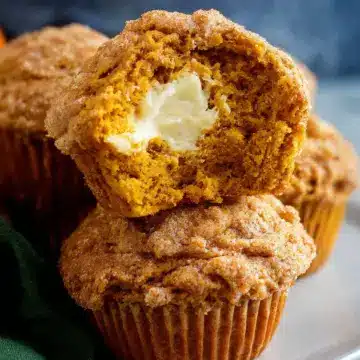 Pumpkin Cream Cheese Muffins