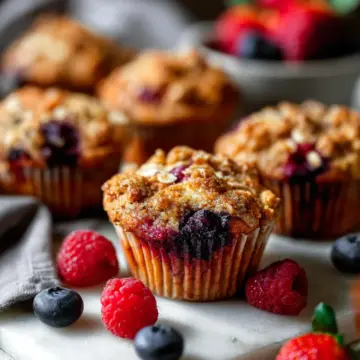 Mixed Berry Muffins