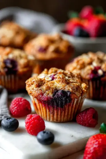 Mixed Berry Muffins