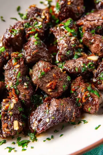 Garlic Butter Steak Bites