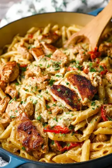 Creamy Cajun Chicken Pasta