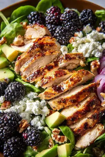 Blackberry Chicken Salad