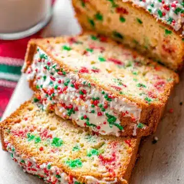 Easy Christmas Funfetti Bread Recipe