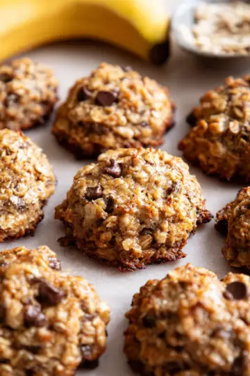 Banana Oatmeal Cookies