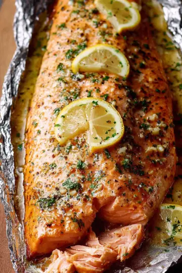 Lemon Butter Garlic Salmon