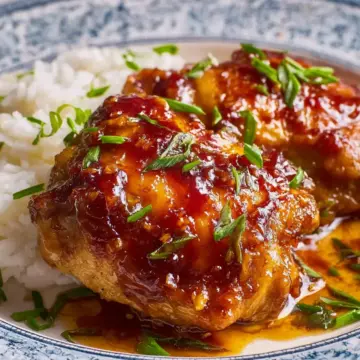 Honey-Garlic Slow Cooker Chicken Thighs