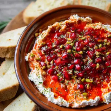 Festive Red Pepper Jelly Boursin Dip