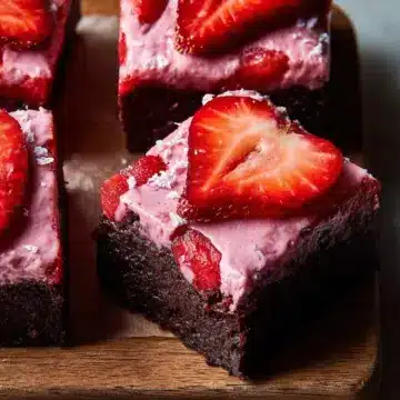Strawberry Brownies
