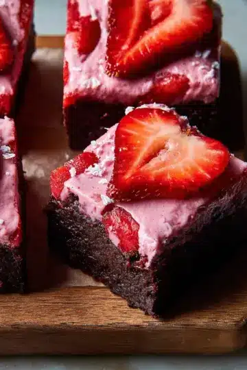 Strawberry Brownies