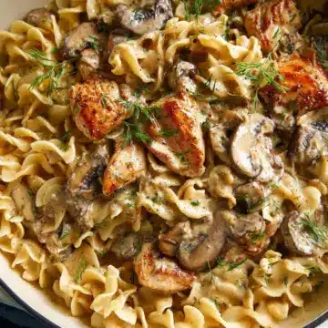 Chicken Mushroom Stroganoff
