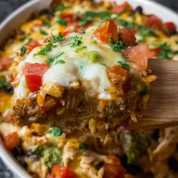 Chicken Burrito Casserole