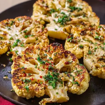 Roasted Cauliflower Steaks
