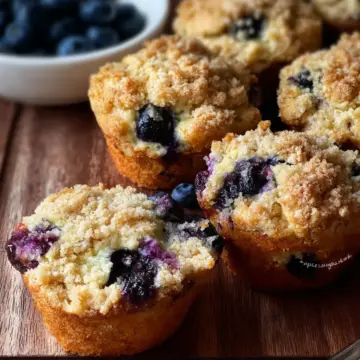 Blueberry Cheesecake Muffins