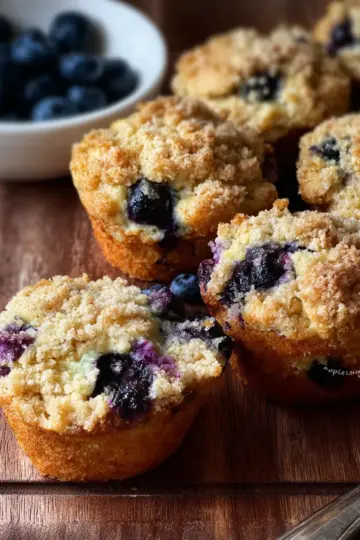 Blueberry Cheesecake Muffins