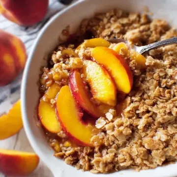 Peach Crisp