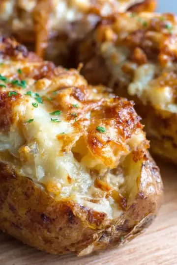 French Onion Stuffed Potatoes