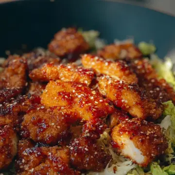 Crispy Hot Honey Chicken