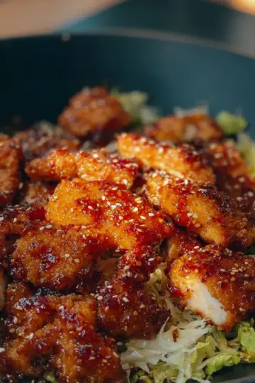 Crispy Hot Honey Chicken