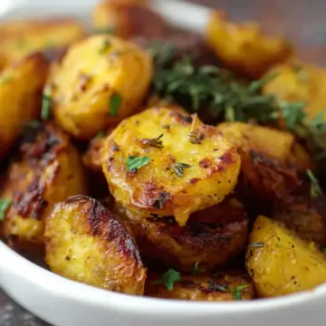 Honey Mustard Roasted Potatoes