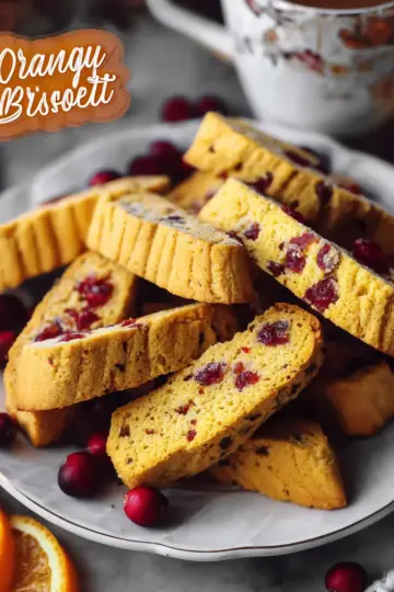 Orange Cranberry Biscotti