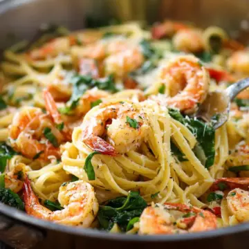 Garlic Butter Shrimp Pasta